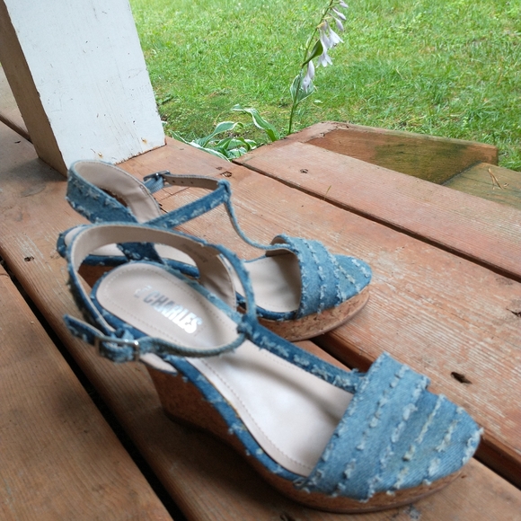 Denim Heels - Picture 2 of 3